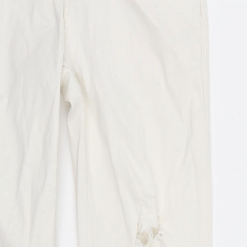 Preworn Womens White   Skinny Jeans Size 29 L31 in