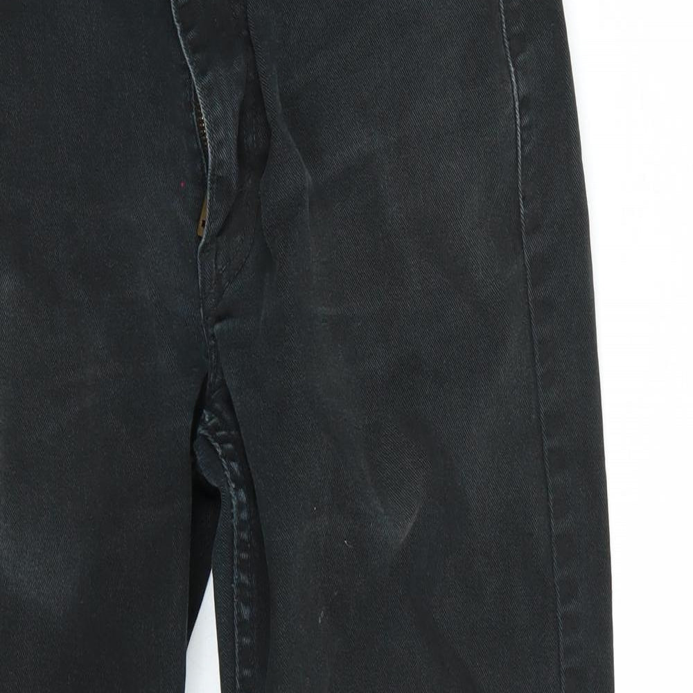 Levis Mens Black   Straight Jeans Size 30 L32 in