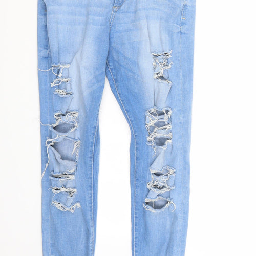 Denim & Co. Womens Blue   Skinny Jeans Size 12 L29 in