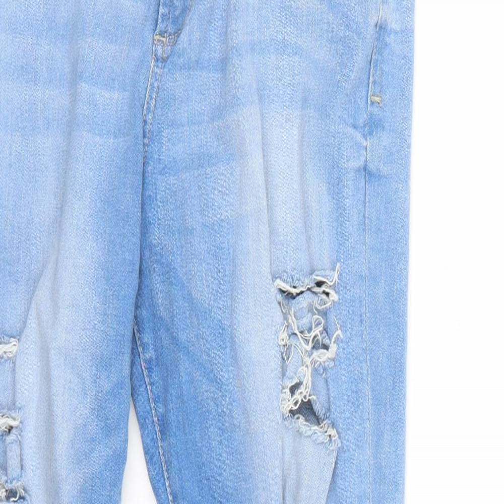Denim & Co. Womens Blue   Skinny Jeans Size 12 L29 in
