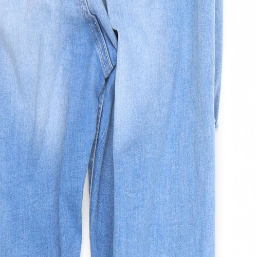 Denim & Co. Womens Blue   Skinny Jeans Size 12 L29 in
