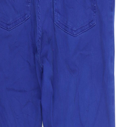 Marks and Spencer Womens Blue   Straight Jeans Size 8 L24 in