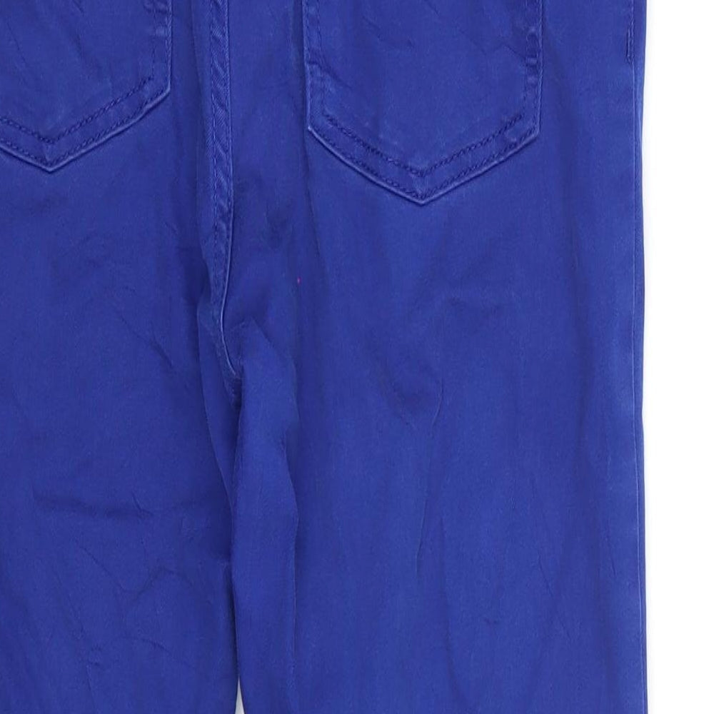 Marks and Spencer Womens Blue   Straight Jeans Size 8 L24 in
