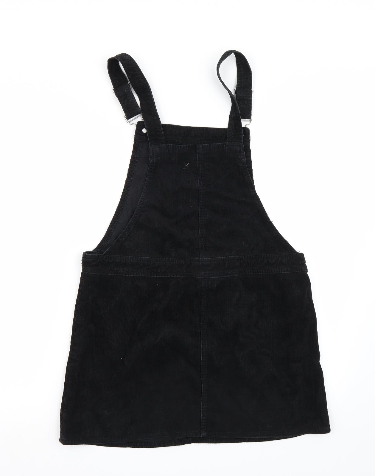 Denim & Co. Womens Black   Dungaree One-Piece Size 10