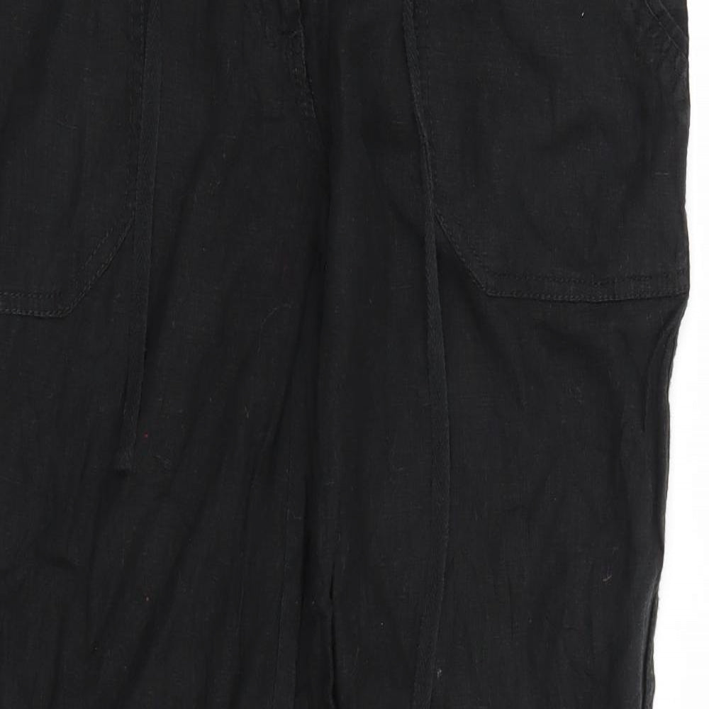 Primark Womens Black   Trousers  Size 10 L30 in