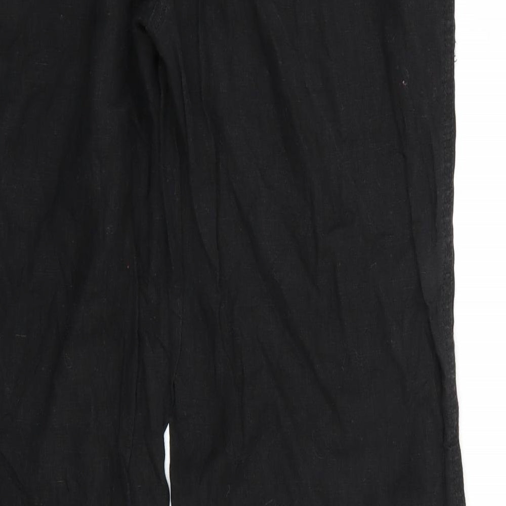 Primark Womens Black   Trousers  Size 10 L30 in