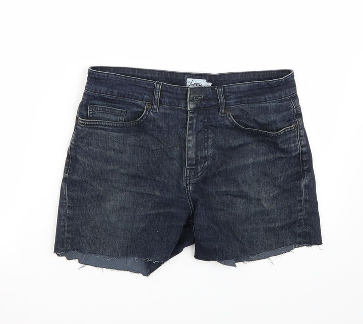 Loop Womens Blue Cut-Off Shorts Size 31 in