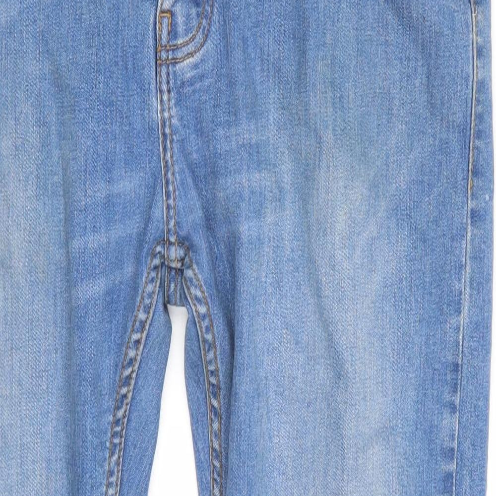 Topman Mens Blue   Straight Jeans Size 34 L30 in
