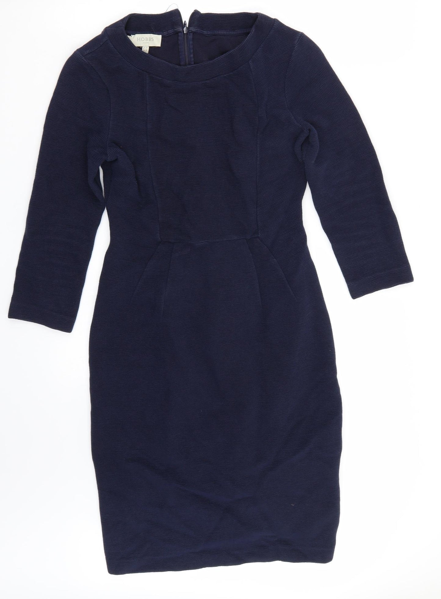 Hobbs Womens Blue  Rayon A-Line  Size 10