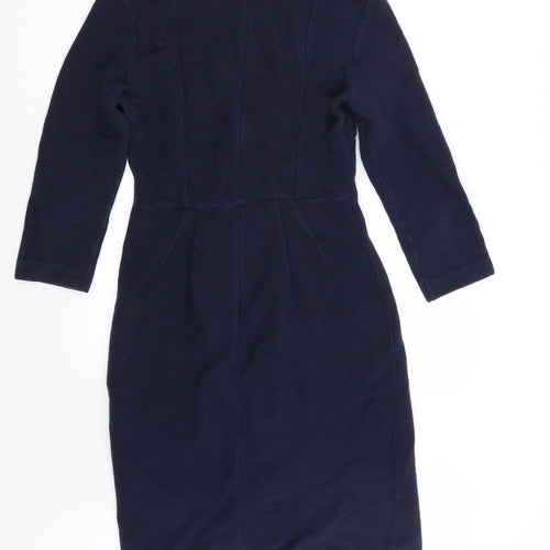 Hobbs Womens Blue  Rayon A-Line  Size 10