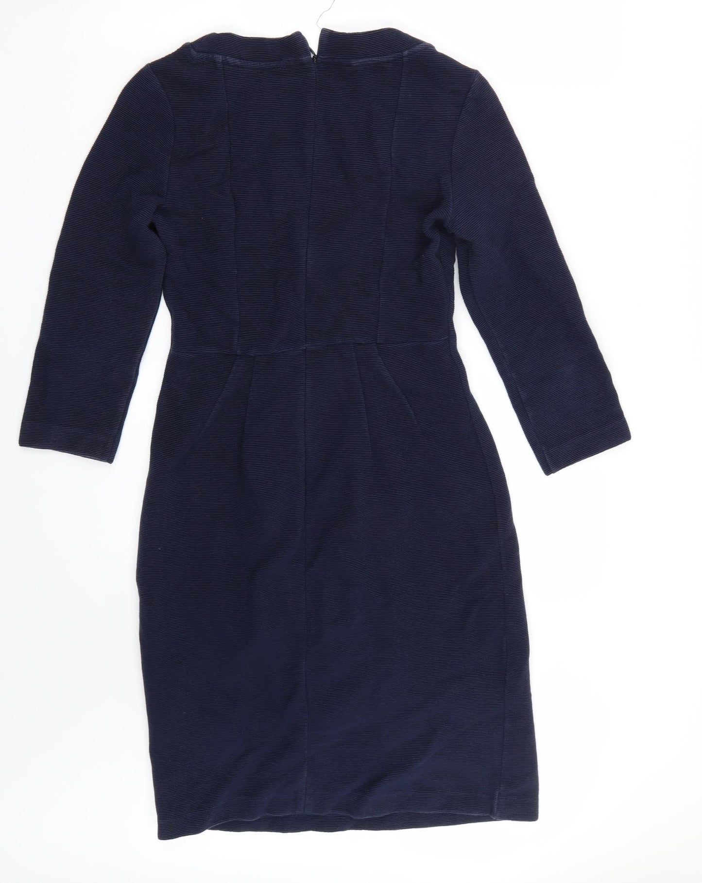 Hobbs Womens Blue  Rayon A-Line  Size 10