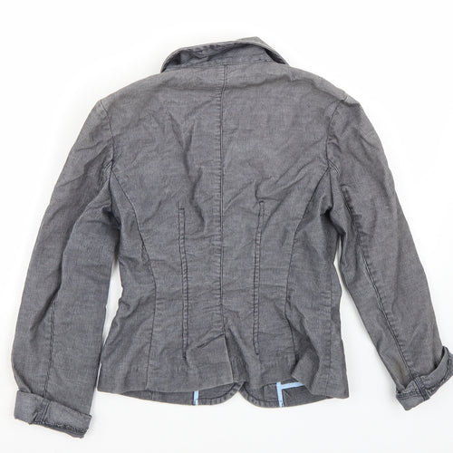 Oasis Womens Blue   Jacket Coat Size 8