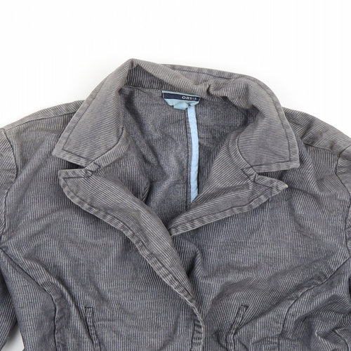 Oasis Womens Blue   Jacket Coat Size 8