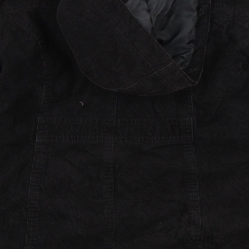 BHS Womens Black   Jacket Coat Size 14