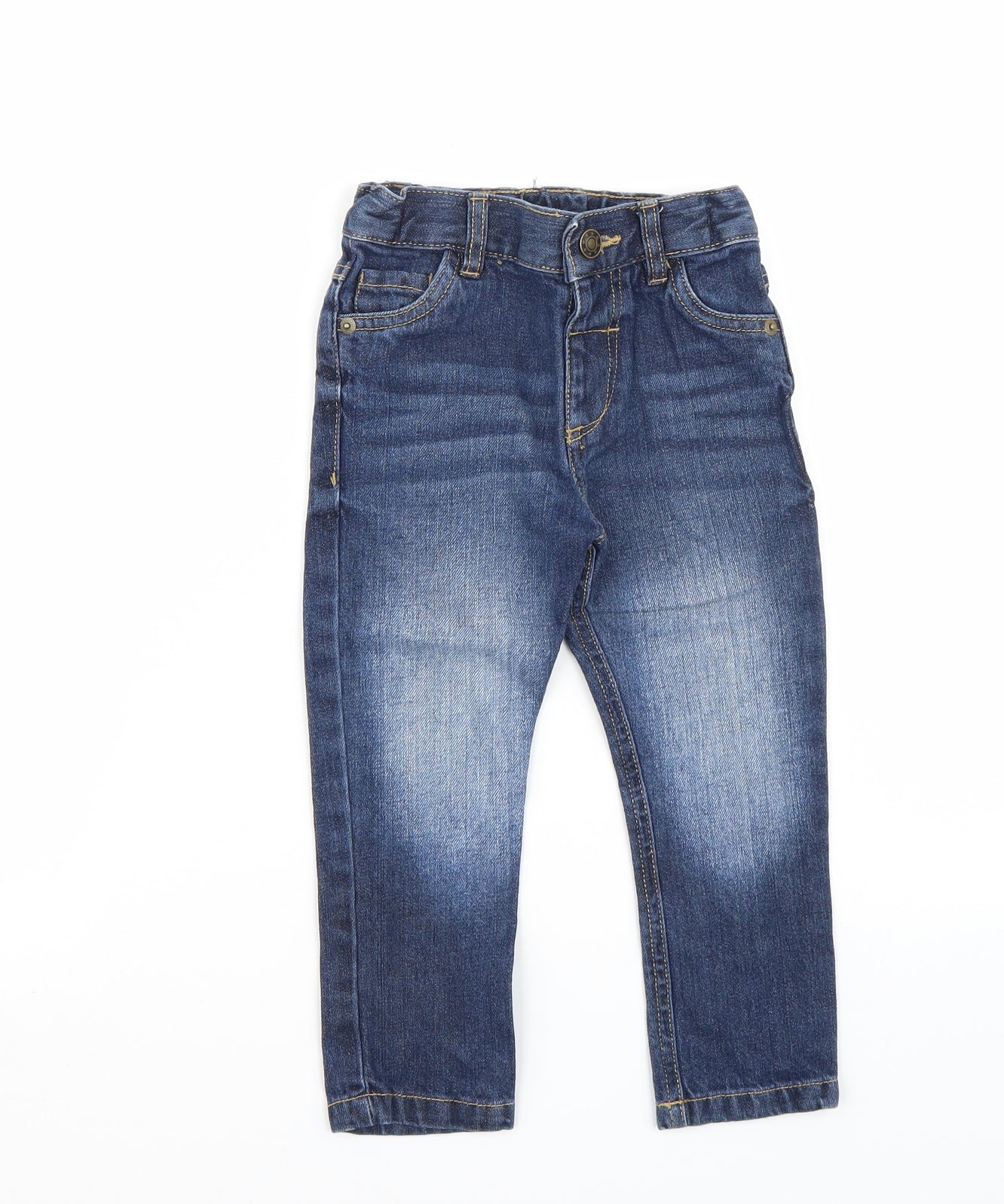 F&F Boys Blue   Straight Jeans Size 2-3 Years