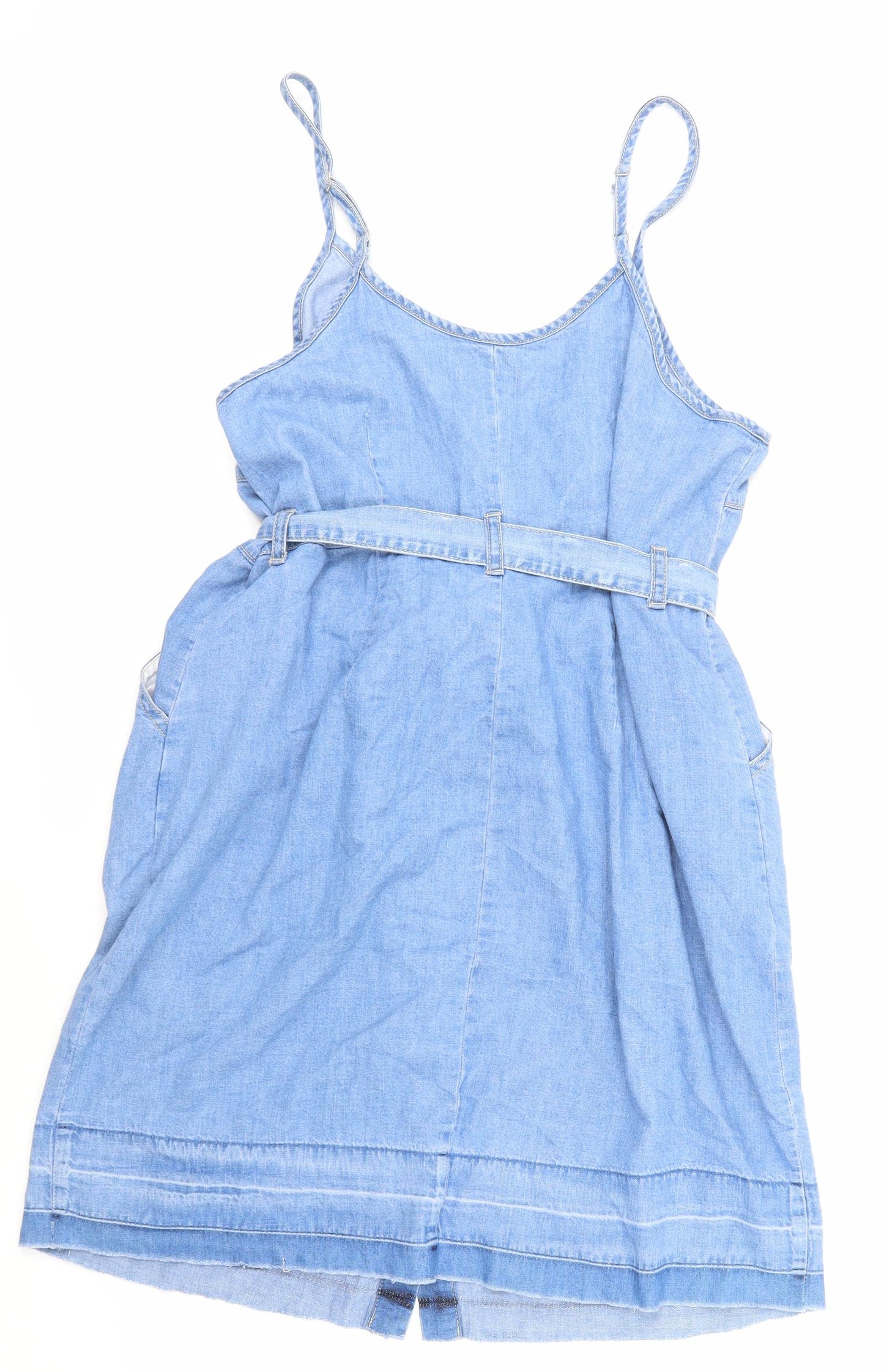 TU Womens Blue  Denim Skater Dress  Size 20