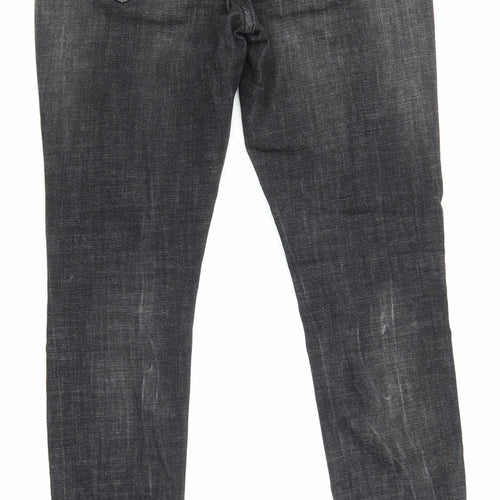 Sixth June Womens Black  Denim Skinny Jeans Size 10