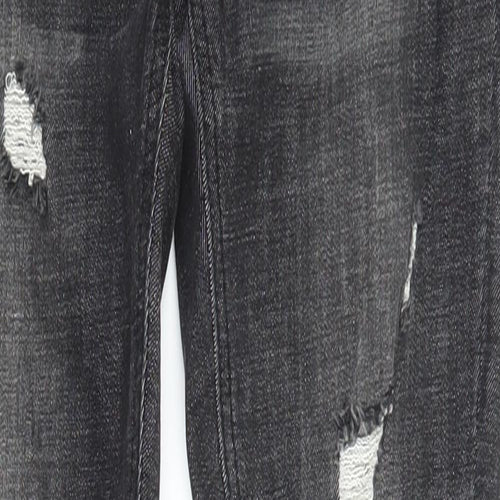 Sixth June Womens Black  Denim Skinny Jeans Size 10