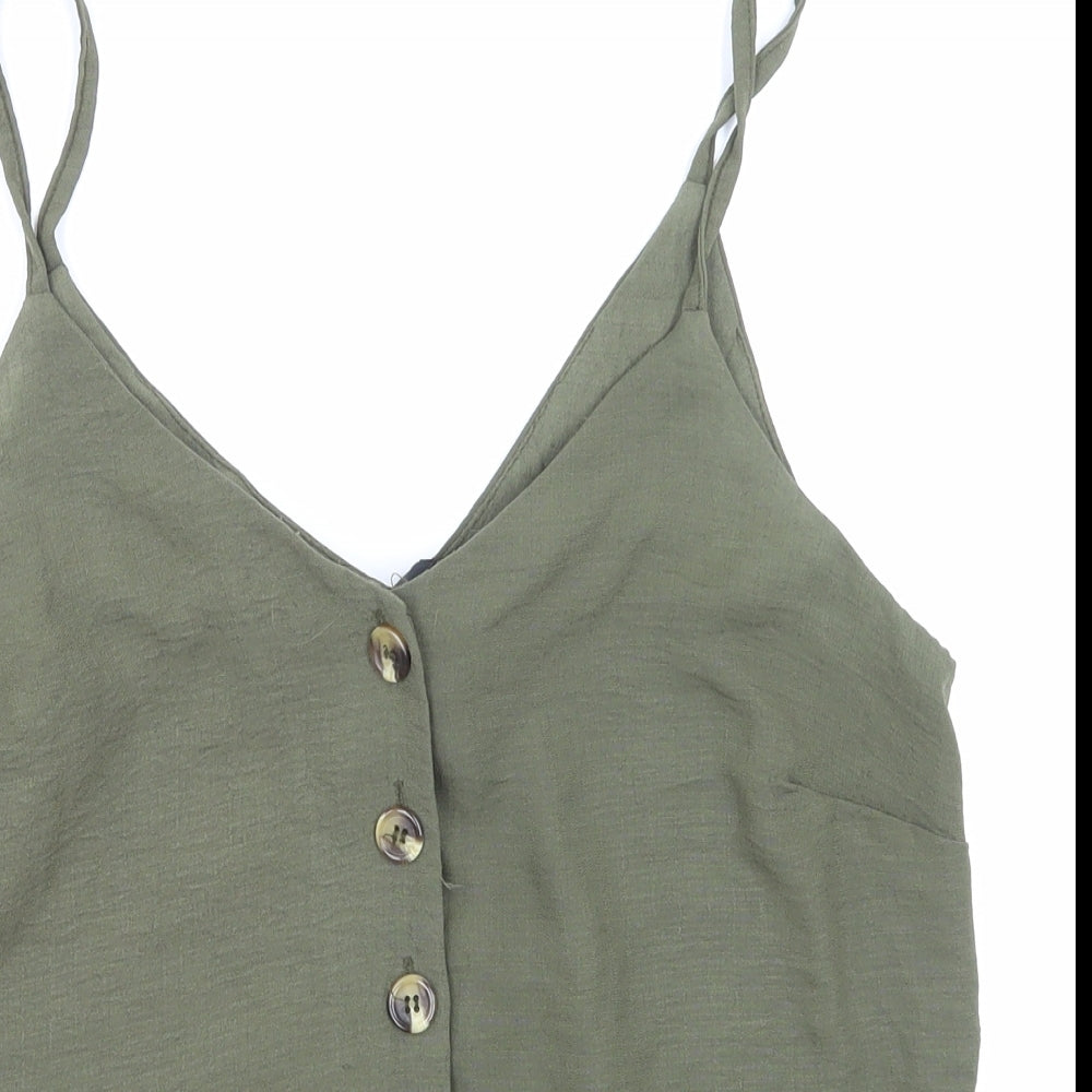 NewLook Womens Green   Basic T-Shirt Size 8