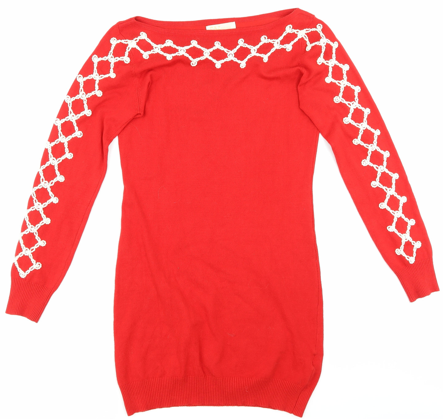 TU Womens Red   Jumper Dress  Size 14