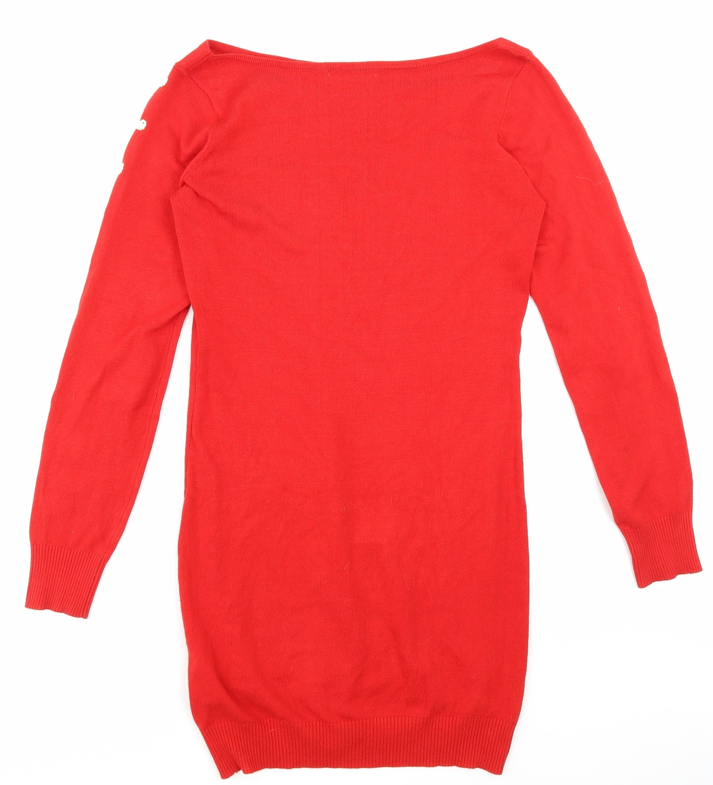 TU Womens Red   Jumper Dress  Size 14