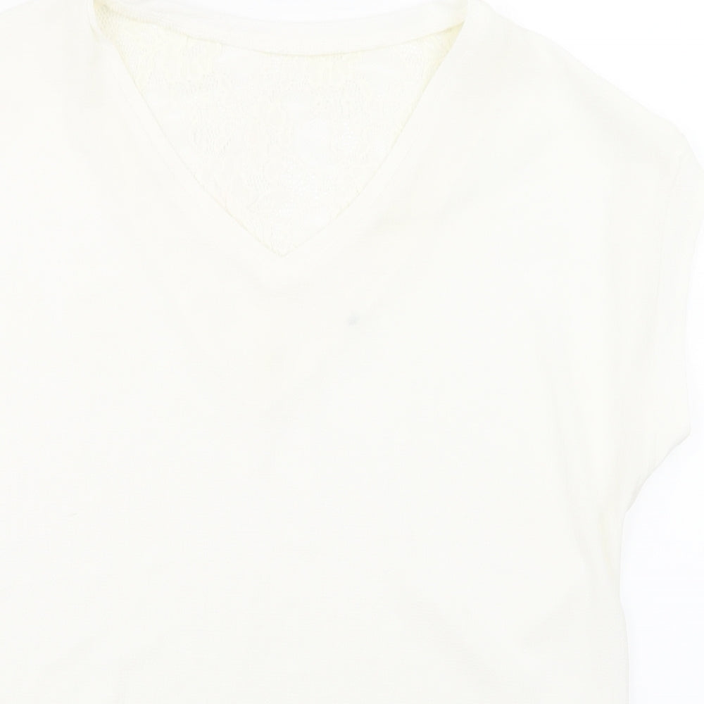 Primark Womens White   Basic Blouse Size 12