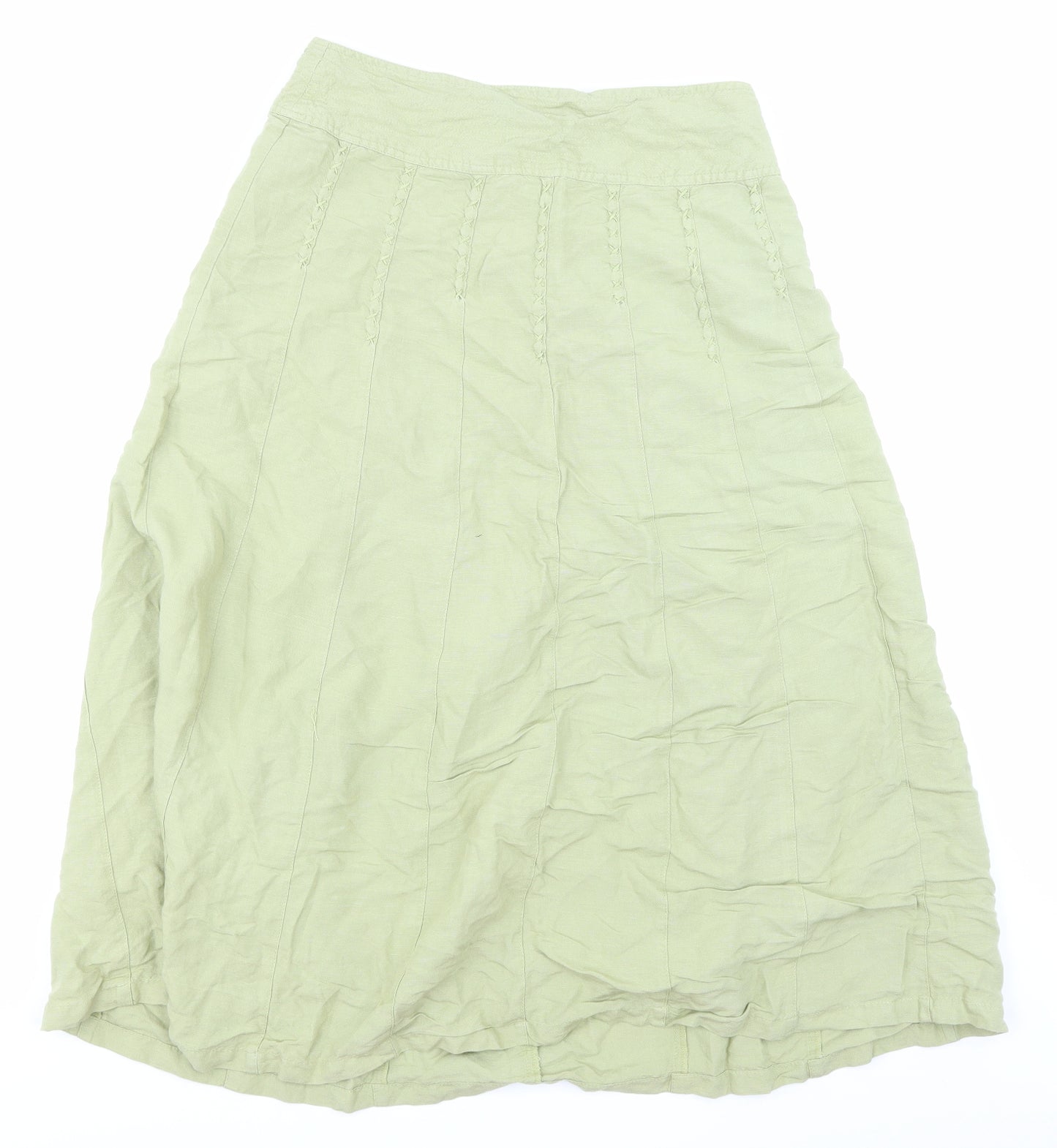 Principles Womens Green   Skater Skirt Size 10