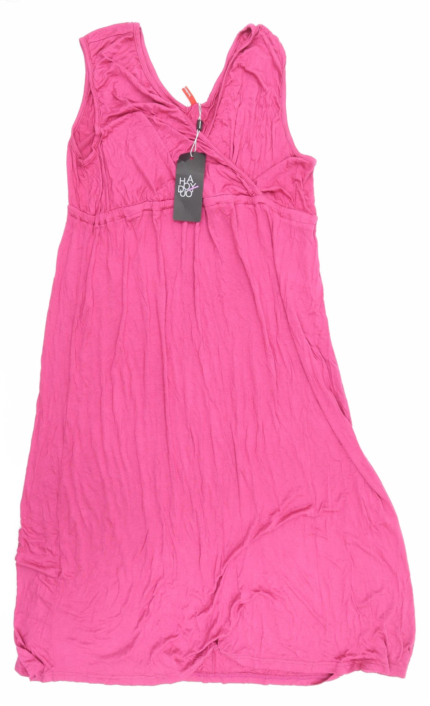 Haoduoyi Womens Pink   Skater Dress  Size 16