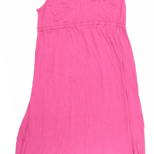 Haoduoyi Womens Pink   Skater Dress  Size 16