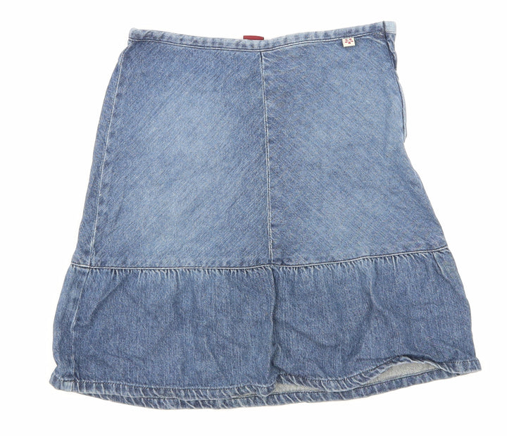 H&M Girls Blue Denim Mini Skirt Size 5 Years