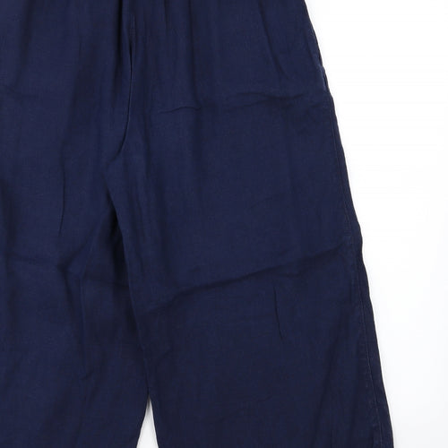 Marks and Spencer Womens Blue   Culotte Shorts Size 10
