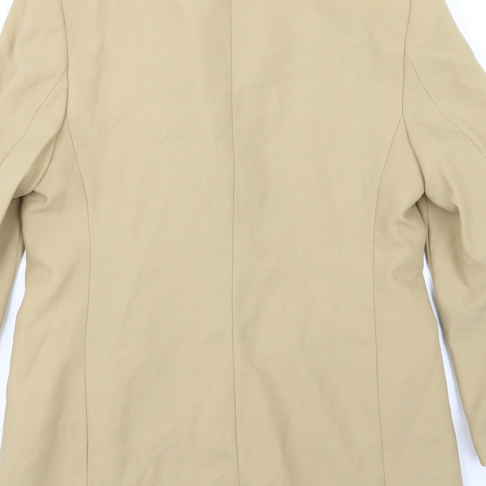 Marks and Spencer Womens Beige   Jacket  Size 14