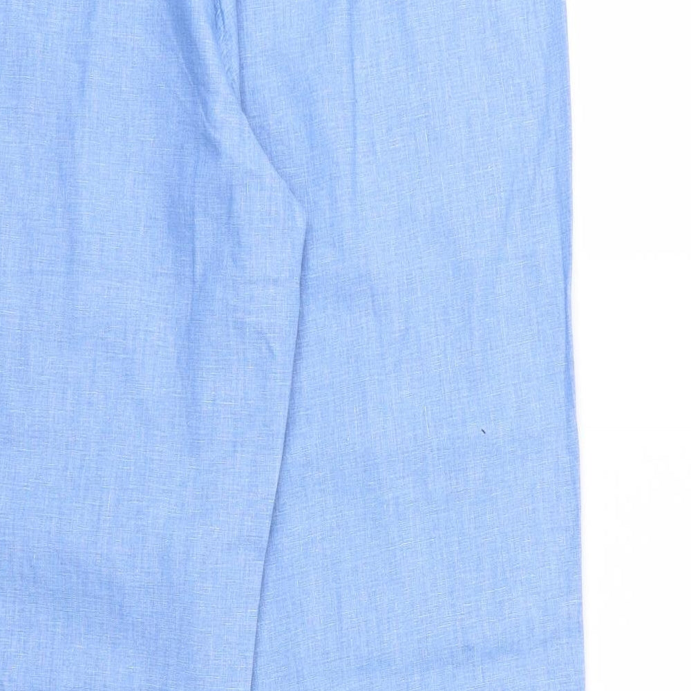 Casual & Co Womens Blue   Trousers  Size M L30 in