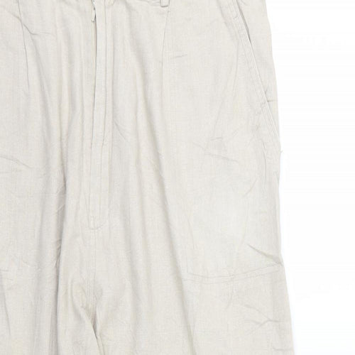 Tonger Womens Beige   Trousers  Size 36 L27 in