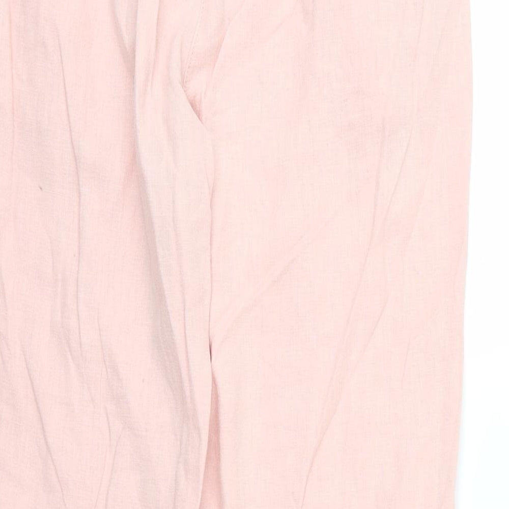 NEXT Womens Pink   Trousers  Size 16 L29 in