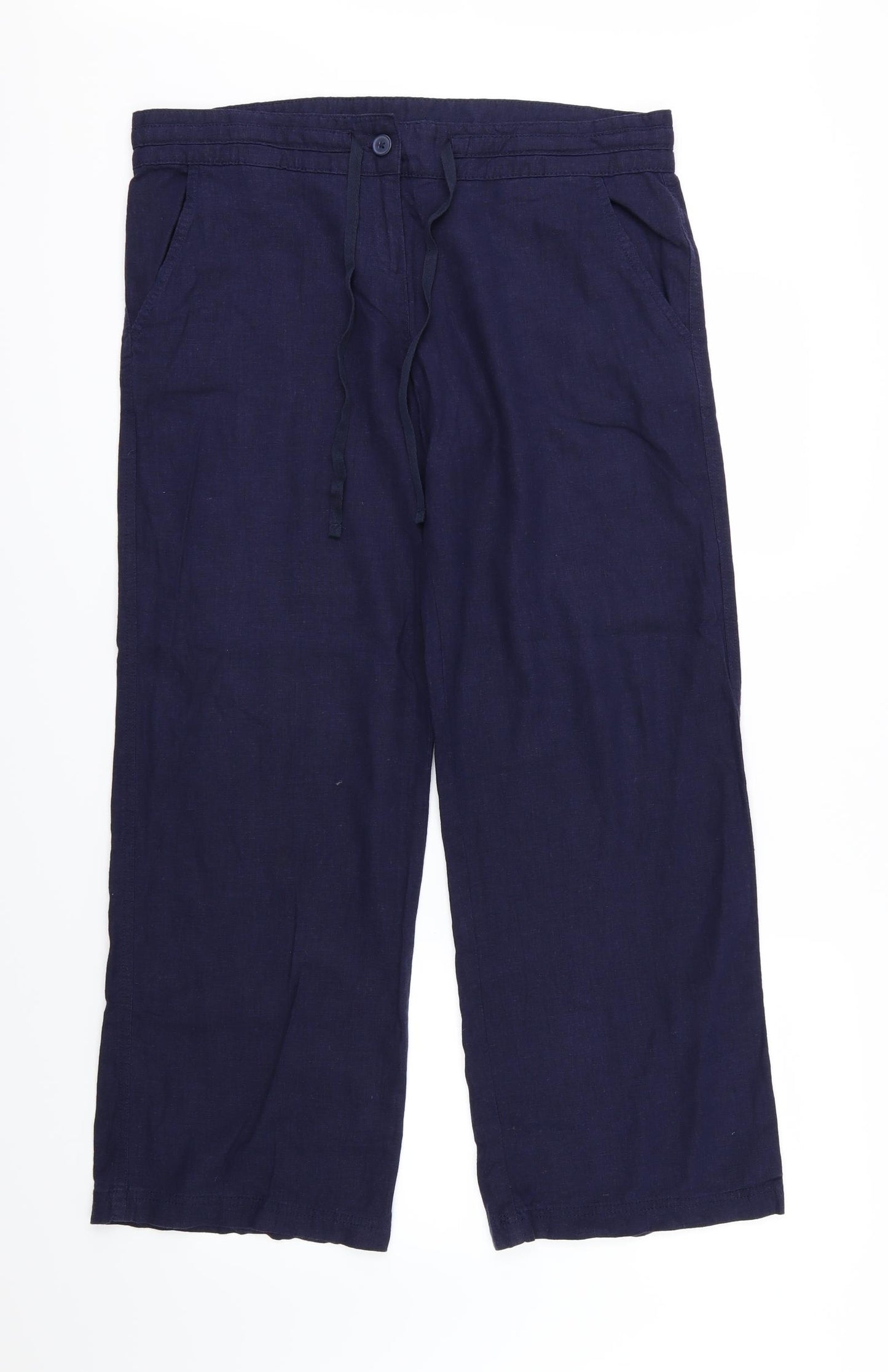 NEXT Womens Blue   Trousers  Size 14 L29 in