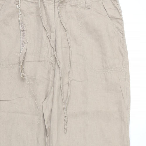 Cherokee Womens Beige   Trousers  Size 14 L30 in