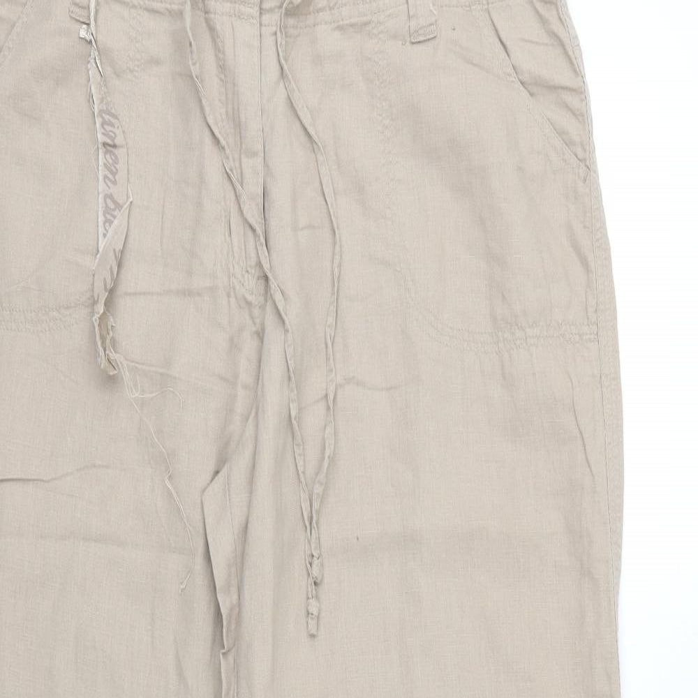 Cherokee Womens Beige   Trousers  Size 14 L30 in