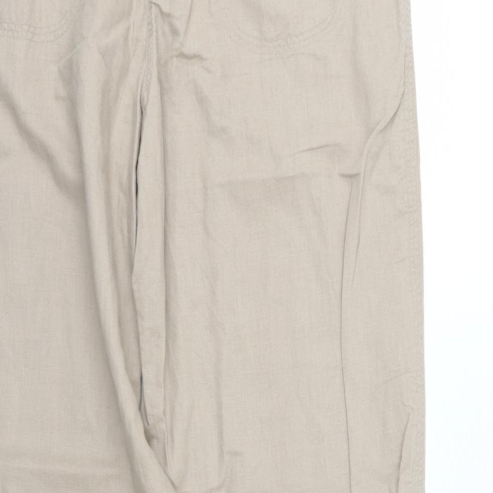 Cherokee Womens Beige   Trousers  Size 14 L30 in
