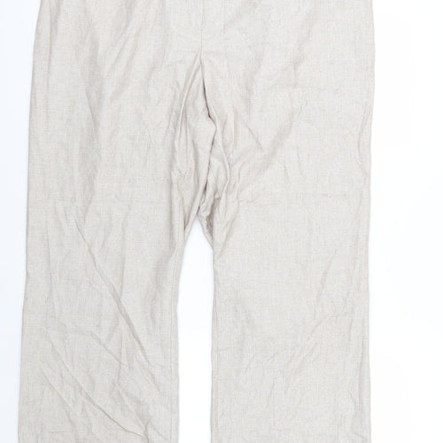 Debenhams Womens Beige   Trousers  Size 22 L27 in