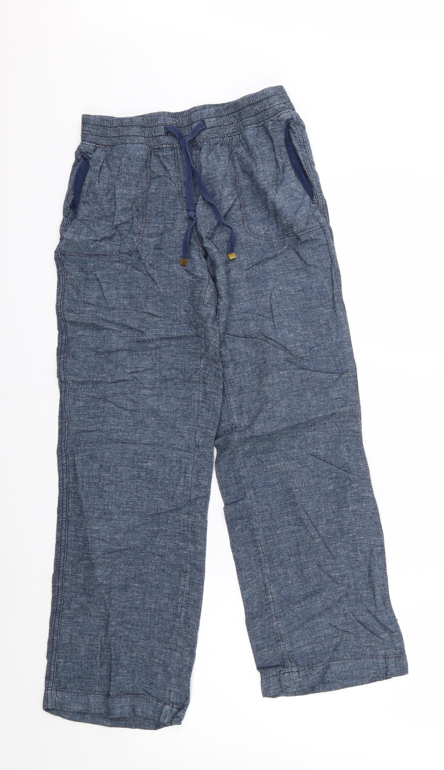 Preworn Womens Blue   Trousers  Size 30 in L27 in