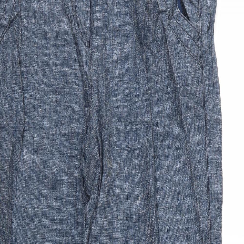 George Womens Blue   Trousers  Size 14 L28 in