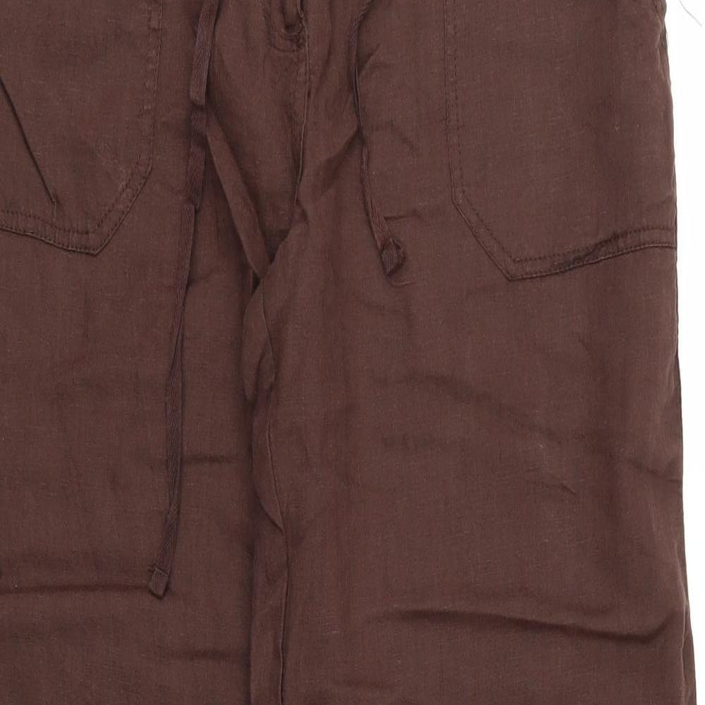 Atmosphere Womens Brown   Trousers  Size 12 L28 in