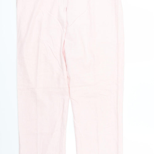 Marks and Spencer Womens Pink   Trousers  Size 36 L30 in