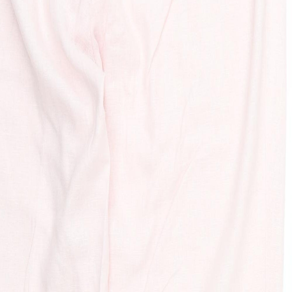 Marks and Spencer Womens Pink   Trousers  Size 36 L30 in