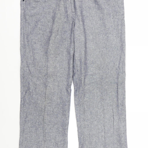 Damart Womens Blue   Trousers  Size 14 L29 in