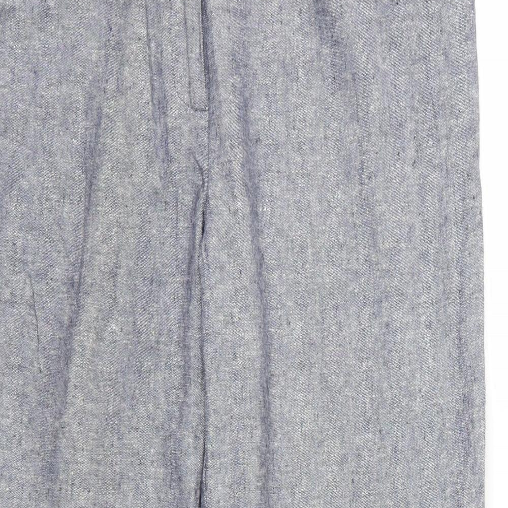 Damart Womens Blue   Trousers  Size 14 L29 in