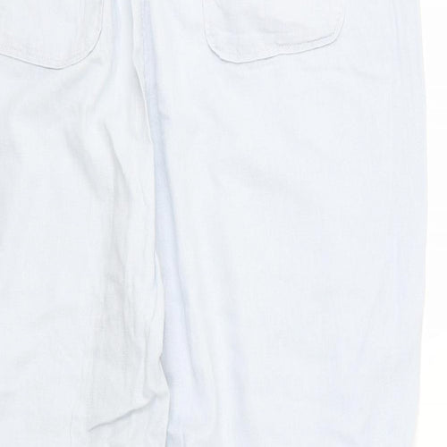 Peacocks Womens Blue   Trousers  Size 18 L31 in