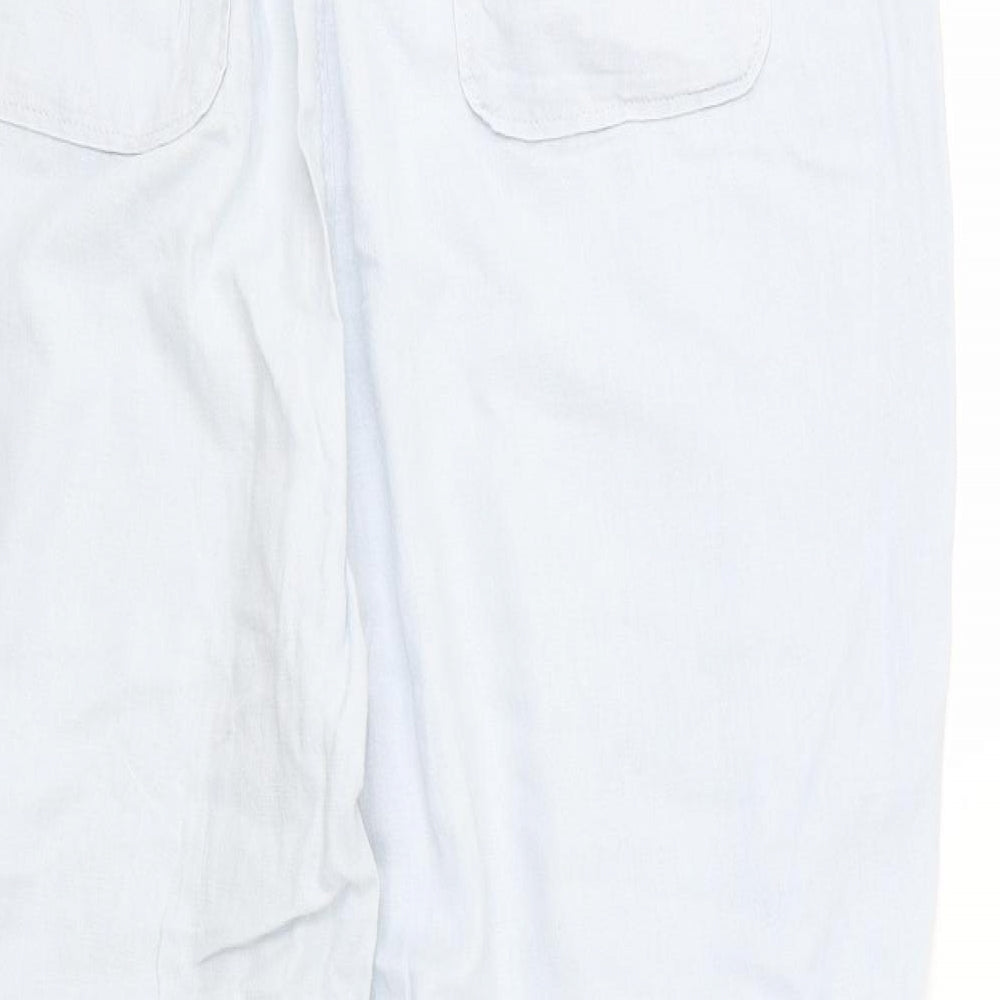 Peacocks Womens Blue   Trousers  Size 18 L31 in
