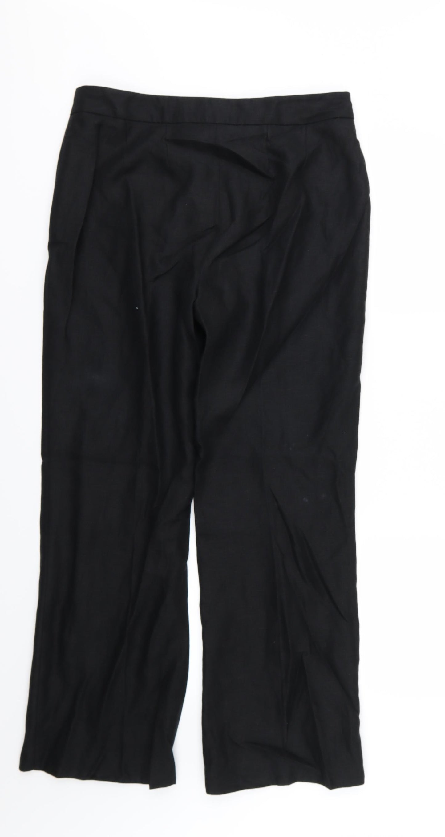 EAST Womens Black   Trousers  Size 34 in L30 in